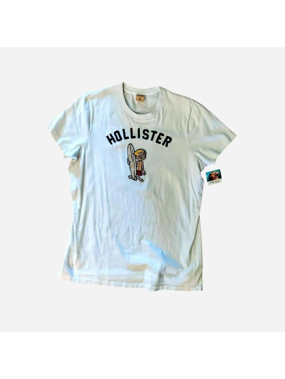 Hollister Co. Men's White Tshirt